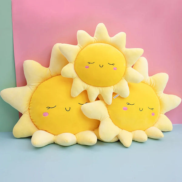 Cute Sun  Pillow Stuffed Soft Creative Plush Sun Cloud Toy